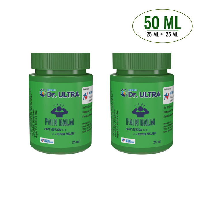 Dr Ultra Balm - 50ml | Ayurvedic Balm for Instant Pain Relief