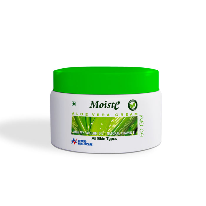 Moiste Aloe vera Moisturizing Cream – 50gm | pack of 1
