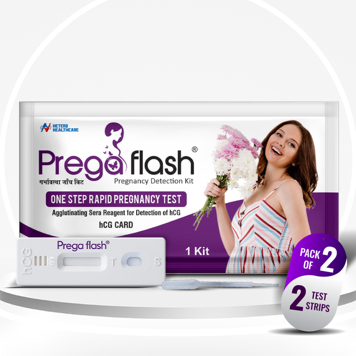 PregaFlash Pregnancy Test Kit | One-Step Rapid Detection | High Accuracy & Early Results | Easy-to-Use Home Test | Clinically Tested & Reliable