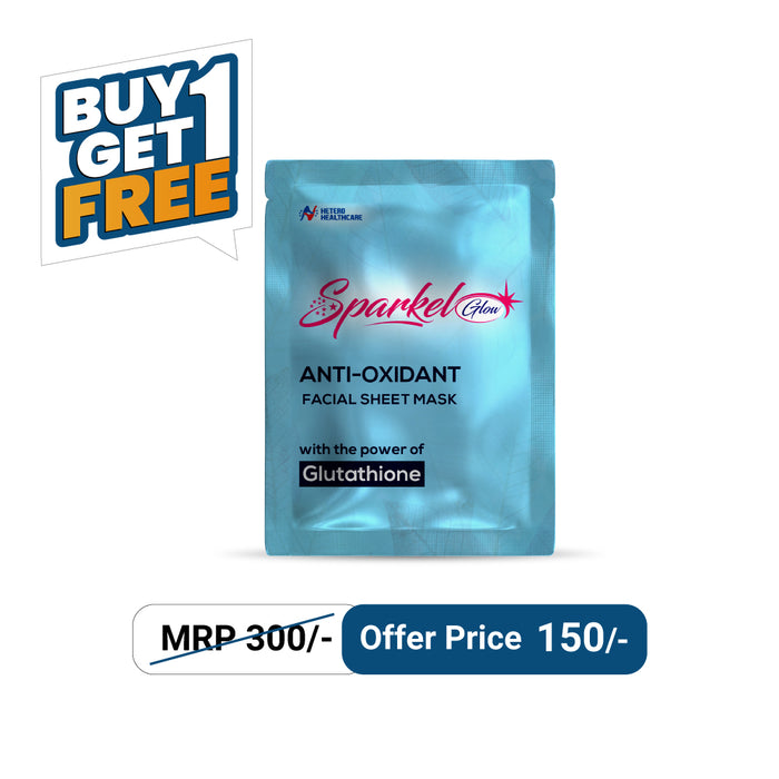 Sparkel Glow - Anti Oxidant Face Sheet Mask