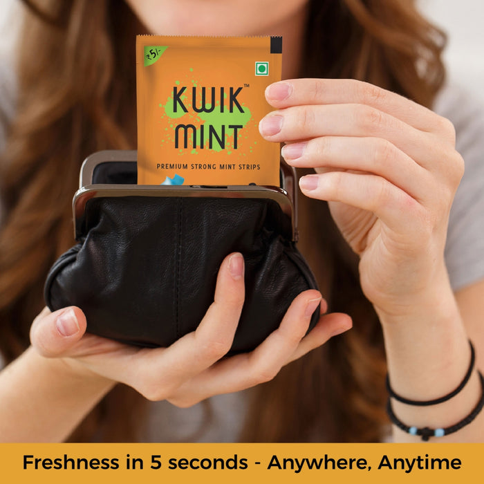 Kwik Mint Mouth Freshener Strips