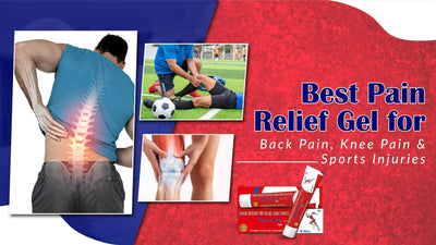 Best Pain Relief Gel for Back Pain, Knee Pain & Sports Injuries