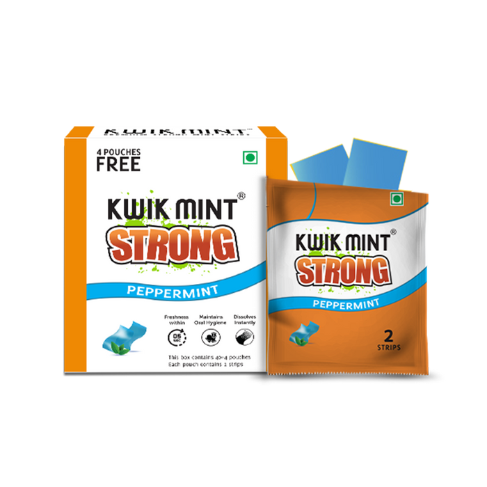 Kwik Mint Mouth Freshener Strips