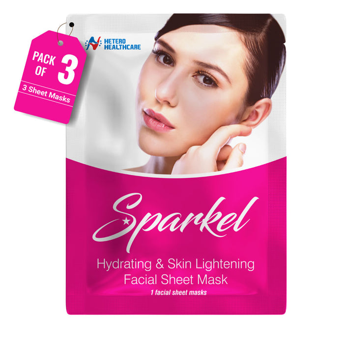 Sparkel - Hydrating - Skin Lightening Face Sheet Mask