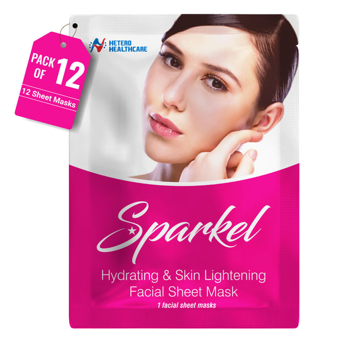 Sparkel - Hydrating - Skin Lightening Face Sheet Mask