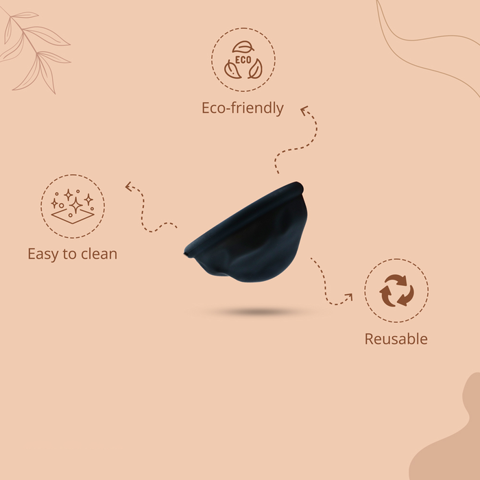 bbold Reusable Menstrual Disc for Women | 100% Medical-Grade Silicone | Ultimate Comfort – Soft & Leak-Proof | Eco-Friendly, Cost-Effective, Rash-Free & Non-Toxic | Up to 12 Hours Protection