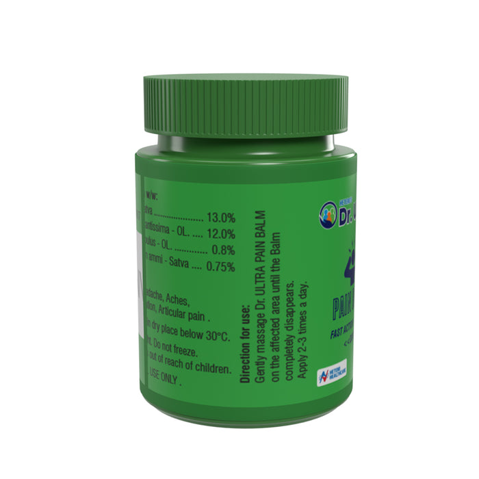 Dr Ultra Balm - 25ml | Ayurvedic Balm for Instant Pain Relief