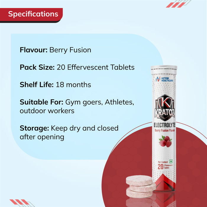 Kratoz Electrolyte Effervescent