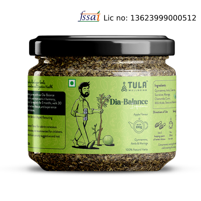 TULA Wellbeing Serene Sleep Infusion | Functional Herbal Tea | 100% Natural Herbs | Honey & Mint Flavor | 100g | 50 Servings