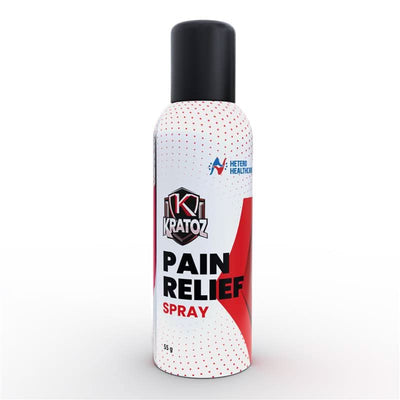 Kratoz Pain Relief Spray | Instant Relief from Knee Pain, Back Pain, Shoulder, Muscle & Joint Pain | Ayurvedic Formula - 55g