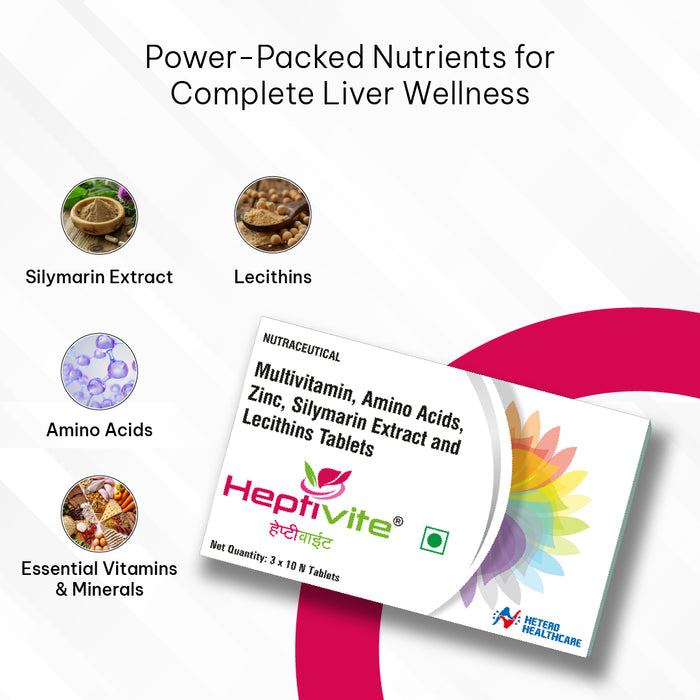 Heptivite Tablets – Liver Health Supplement