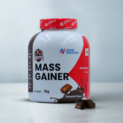 Kratoz Mass Gainer Powder – Chocolate Flavour (3 kg)