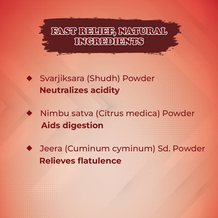 JeeraFast - Instant Relief from Acidity and Gas with Active Jeera