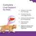 LIVERNOVA veterinary liver tonic with rich, natural formulation designed for optimal liver care