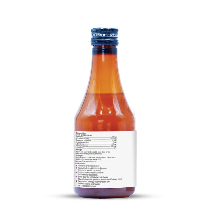 LIVERNOVA liver syrup for dogs, crafted as the best liver tonic for pets to maintain overall wellness