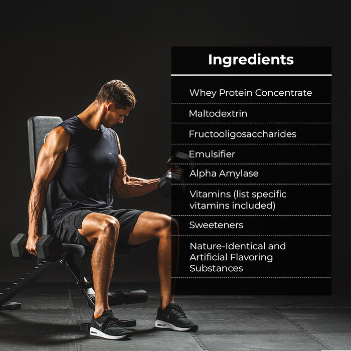 MegaFit Mass Gainer - High-Quality Protein Supplement with Essential Amino Acids & Vitamins 1 KG