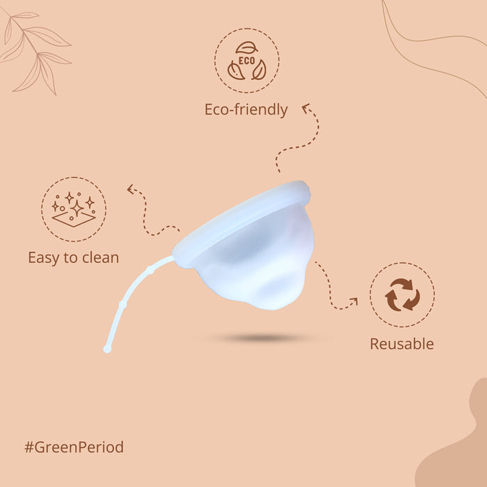 bbold Reusable Menstrual Disc for Women | 100% Medical-Grade Silicone | Ultimate Comfort – Soft & Leak-Proof | Eco-Friendly, Cost-Effective, Rash-Free & Non-Toxic | Up to 12 Hours Protection