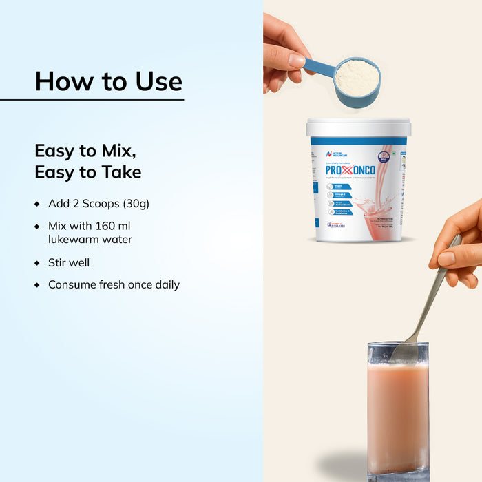 ProXonco Vegan Protein: Cancer Support & Immunity | French Vanilla 500g