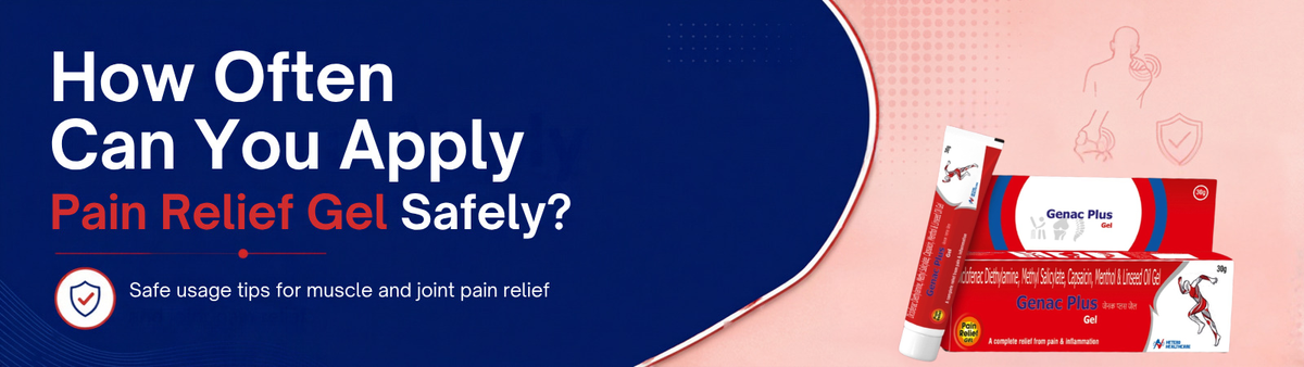 How Often Can You Apply Pain Relief Gel Safely?