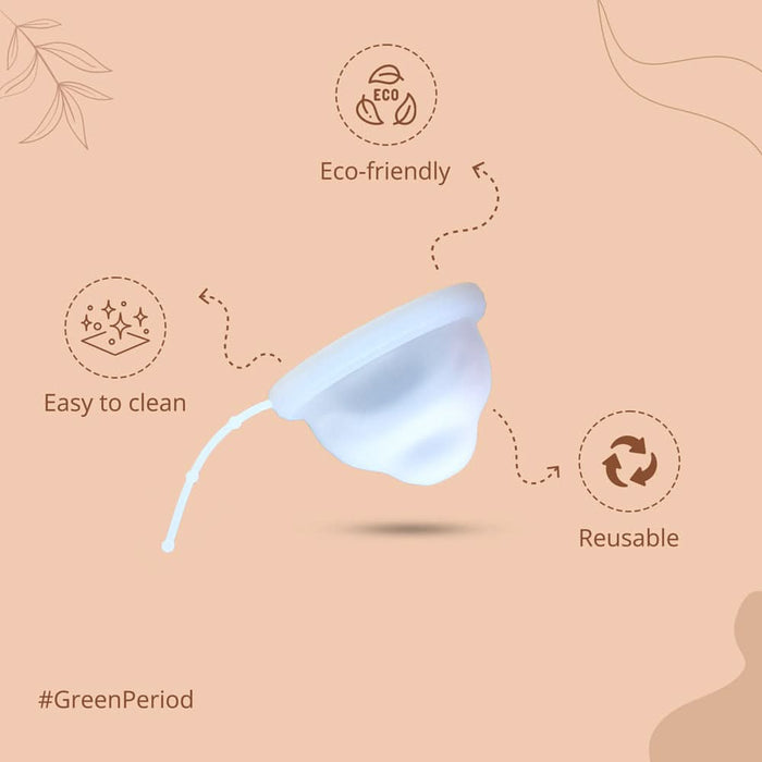 bbold Reusable Menstrual Disc for Women | 100% Medical - Grade Silicone | Ultimate Comfort – Soft & Leak - Proof | Eco - Friendly, Cost - Effective, Rash - Free & Non - Toxic | Up to 12 Hours Protection - Azistastore