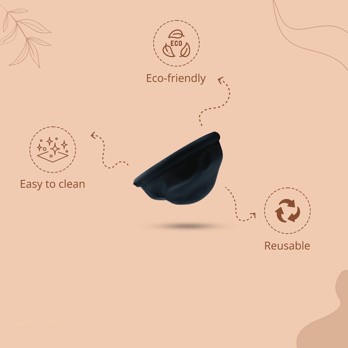 bbold Reusable Menstrual Disc for Women | 100% Medical - Grade Silicone | Ultimate Comfort – Soft & Leak - Proof | Eco - Friendly, Cost - Effective, Rash - Free & Non - Toxic | Up to 12 Hours Protection - Azistastore
