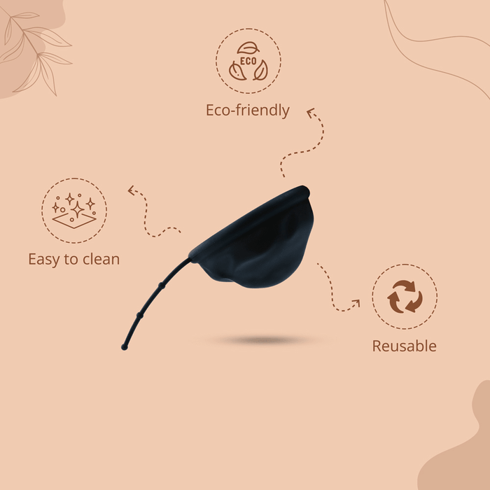 bbold Reusable Menstrual Disc for Women | 100% Medical - Grade Silicone | Ultimate Comfort – Soft & Leak - Proof | Eco - Friendly, Cost - Effective, Rash - Free & Non - Toxic | Up to 12 Hours Protection - Azistastore