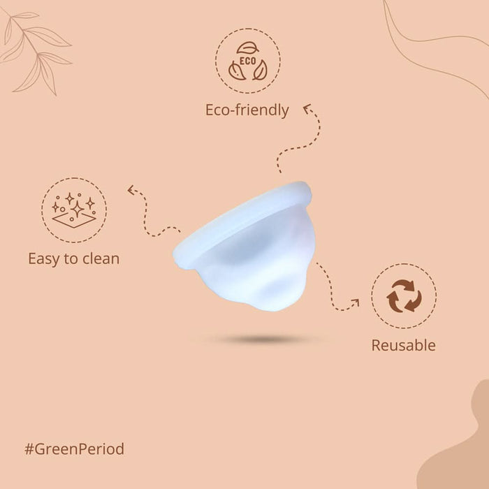 bbold Reusable Menstrual Disc for Women | 100% Medical - Grade Silicone | Ultimate Comfort – Soft & Leak - Proof | Eco - Friendly, Cost - Effective, Rash - Free & Non - Toxic | Up to 12 Hours Protection - Azistastore