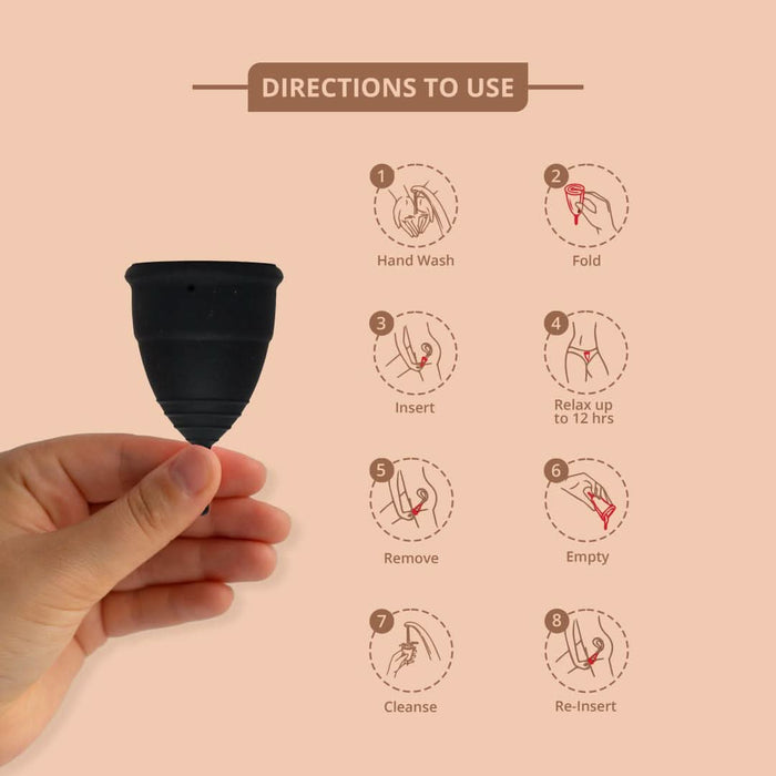 bbold | Women Menstrual Cup | Leak Free Period Menstrual Cup | Reusable | Available in 4 Sizes & 2 Colors - Azistastore