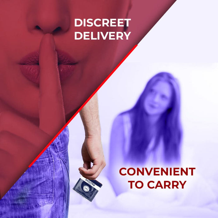 DaSutra MAX Pleasure Butterscotch Flavoured Condoms – 5 in 1 Multi - Texture | 3N Pack - Azistastore