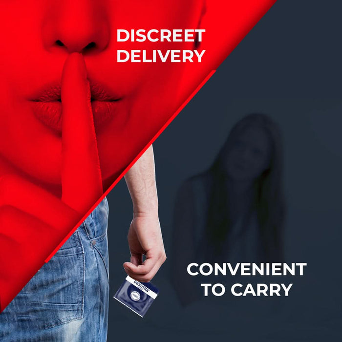 DaSutra Wet & Wild Condoms - 10's Pack Lubricated, Ribbed, and Dotted - Mango Flavour - Azistastore