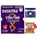 DaSutra Xtra Time Long Lasting Pleasure Condoms - 3's Pack Ribbed - Dotted - Contour - Strawberry Flavour - Azistastore
