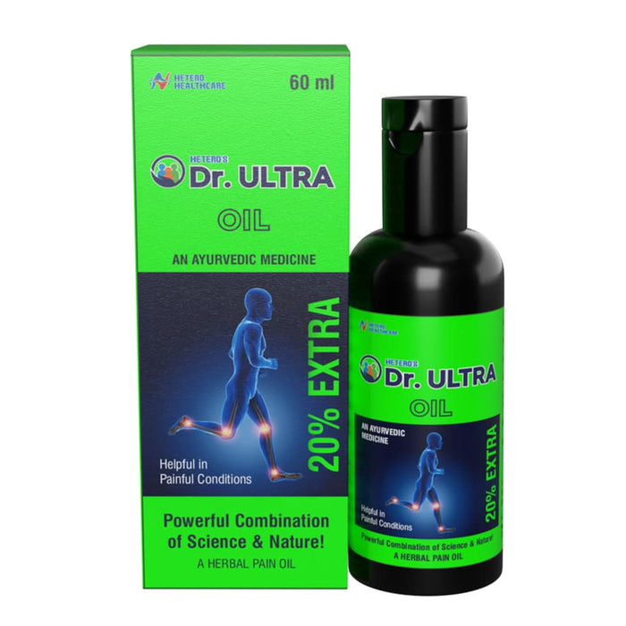 Dr Ultra Pain Relief Oil (120ml) – Fast Acting Ayurvedic Solution for Joint, Muscle & Body Pain - Azistastore