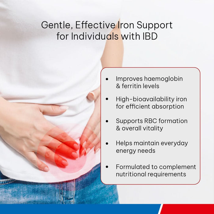 Feritero Capsules – Tailor - Made Iron Support for IBD Patients - Azistastore