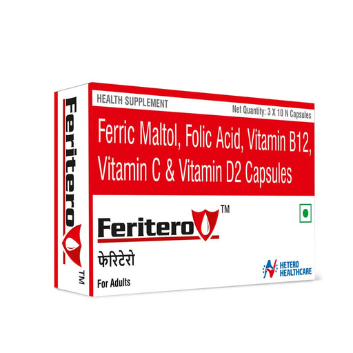 Feritero Capsules – Tailor - Made Iron Support for IBD Patients - Azistastore