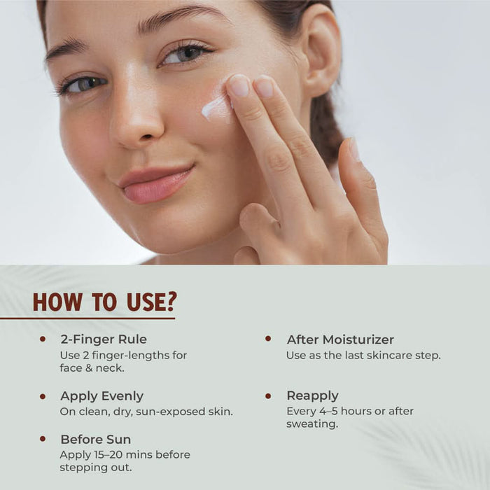 HetScreen Gel - Based Sunscreen SPF 50 PA+++ with Zinc Oxide & Vitamin E | Broad Spectrum UVA/UVB Protection | Water - Resistant & Anti - Aging (50g) - Azistastore