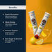 Kratoz Electrolyte Effervescent Tablets for Hydration & Energy Support (20 Tablets) - Azistastore
