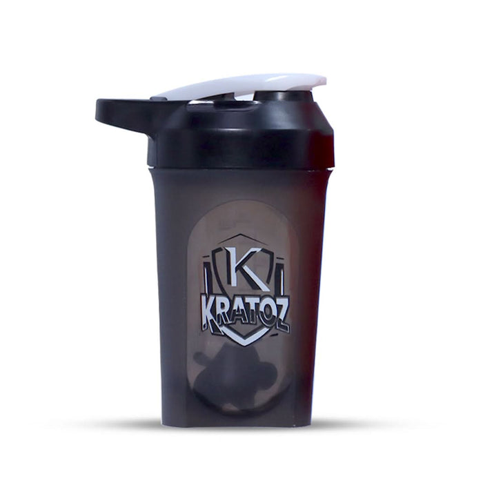 Kratoz Protein Shaker Bottle | 500 ml | Leak - Proof Gym Shaker with Flip Cap - Azistastore