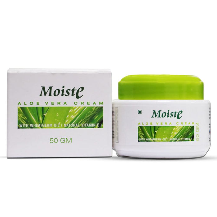 Moiste Aloe Vera Face Cream | Vitamin E Moisturizer for Face - Azistastore
