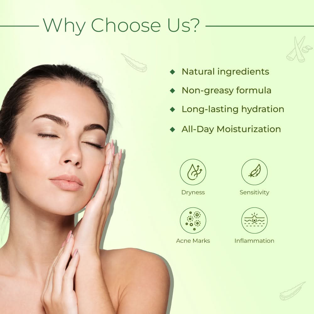 Best Aloe Vera Face Cream for Dry and Sensitive Skin