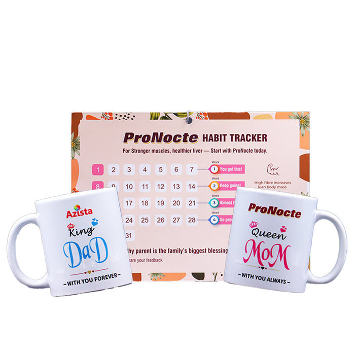 ProNocte Wellness Essentials | Habit Tracker and Mugs