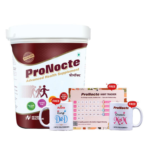 ProNocte Protein Powder for Liver Cirrhosis & Sarcopenia, Vanilla Flavour - 400g - Azistastore