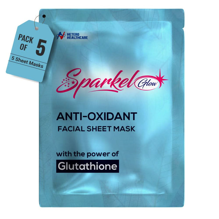 Sparkel Glow | Brightening & Instant Glow Face Sheet Mask - Best Face Mask for Glowing Skin - Azistastore