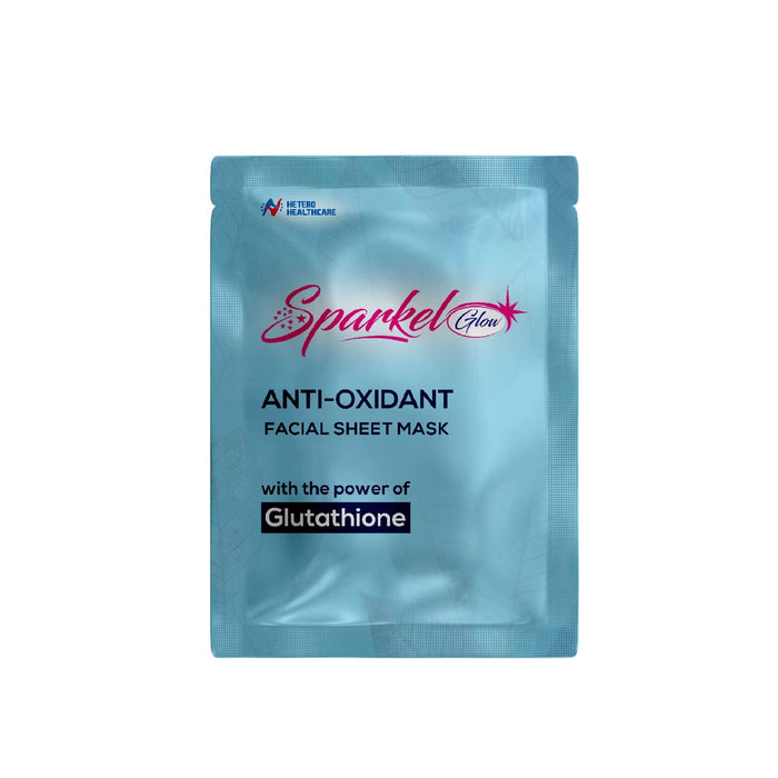 Sparkel Glow | Brightening & Instant Glow Face Sheet Mask - Best Face Mask for Glowing Skin - Azistastore