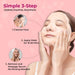 Sparkel | Hydrating & Skin Lightening Facial Sheet Mask | With Aloe Vera, Olive Leaf & Rose Fragrance | Moisturising & Brightening Skin Care - Azistastore