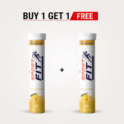 SportFit Effervescent Electrolyte Tablet – Sugar - Free Hydration & Energy Boost with 5X Electrolytes - Azistastore
