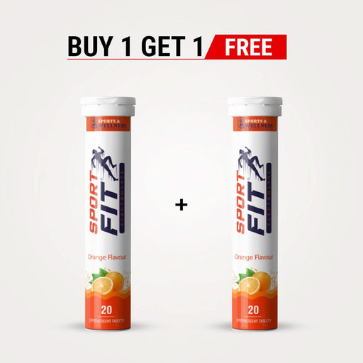 SportFit Effervescent Electrolyte Tablet – Sugar - Free Hydration & Energy Boost with 5X Electrolytes - Azistastore