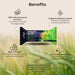TasteGood Vegan Biscuits | Vanilla Flavour | Plant - Based Moong & Soy Protein | Whole Wheat, No Maida, Zero Trans Fat | 75g (10 Biscuits) - Pack of 10 - Azistastore