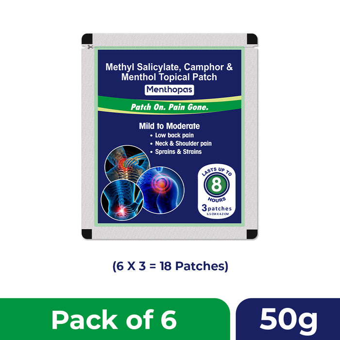 Menthopas - Topical Pain Relief Patches