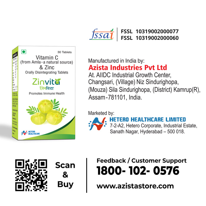 Zinvita Immunity Booster Tablets