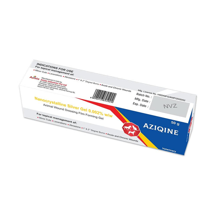 Aziqine Animal Wound & Dressing Gel – Veterinary - Trusted Wound Healing Gel for Fast Animal Recovery - Azistastore